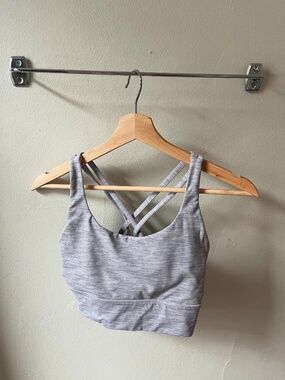 lululemon Energy Longline Bra Medium Support (sz 6)